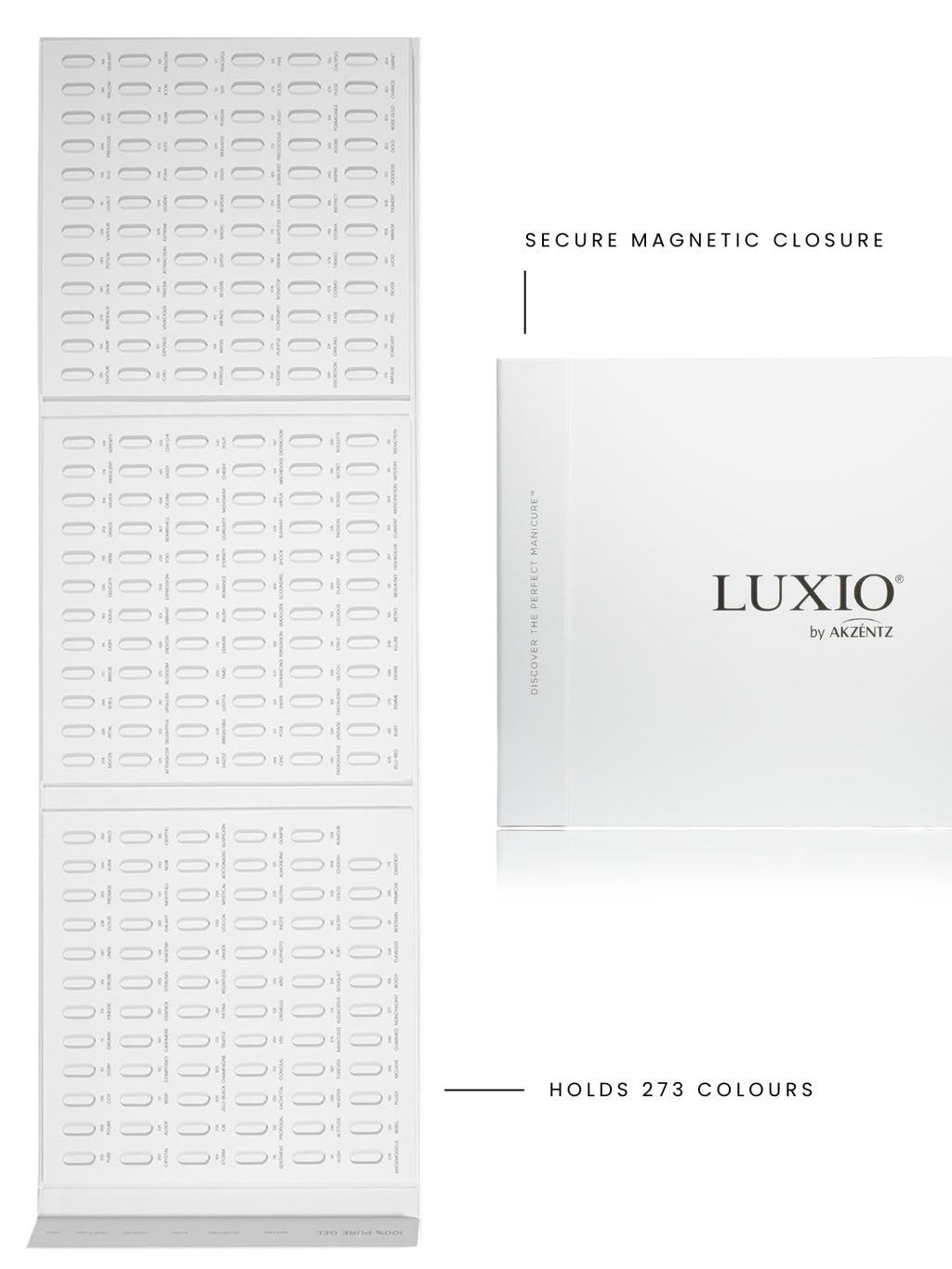LUXIO® COLOUR BOOK (UNPAINTED PALETTE)