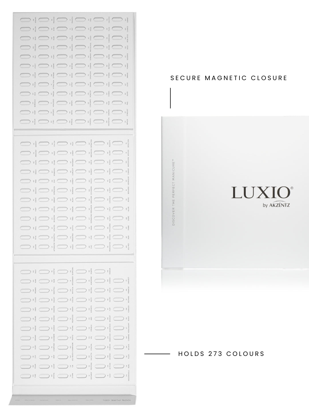LUXIO® COLOUR BOOK (UNPAINTED PALETTE)