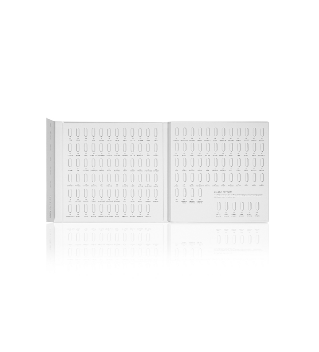 LUXIO® COLOUR BOOK (UNPAINTED PALETTE)