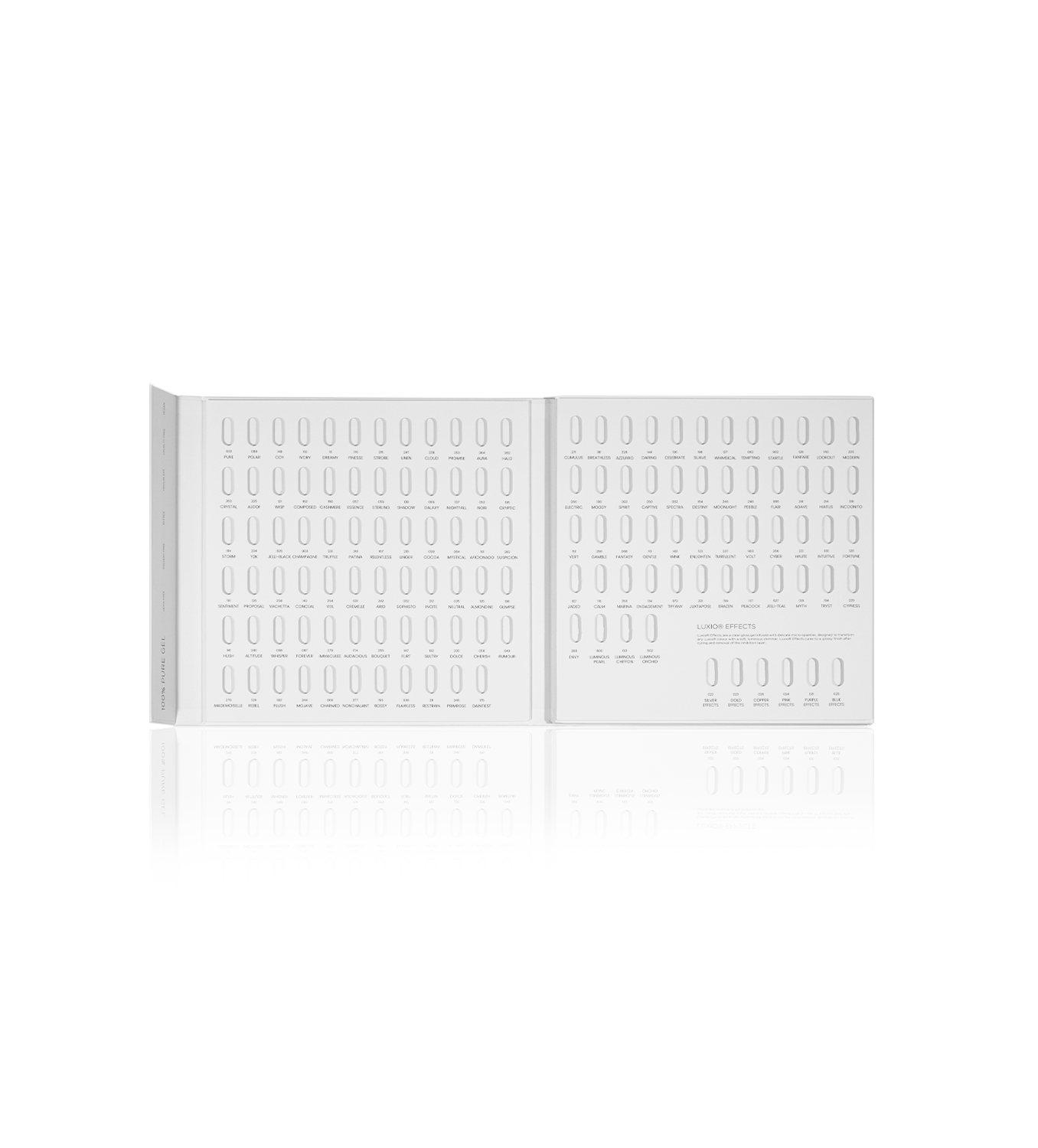 LUXIO® COLOUR BOOK (UNPAINTED PALETTE)